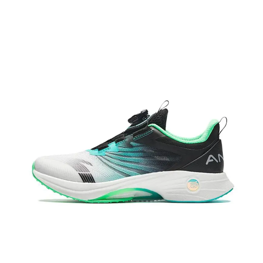 

Детские кроссовки GS Low-top черные/белые/зеленые Anta Kids