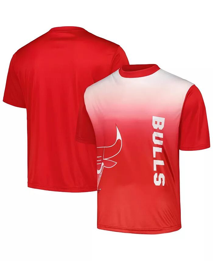 

Мужская красная футболка Chicago Bulls с сублимацией Fanatics