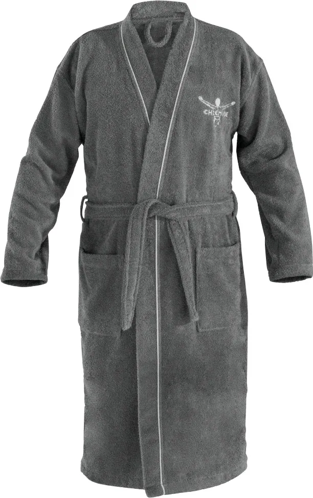 

Халат Chiemsee "Халат Chiemsee Venice для мужчин и женщин " (1 шт.), вышивка логотипа на груди, антрацит