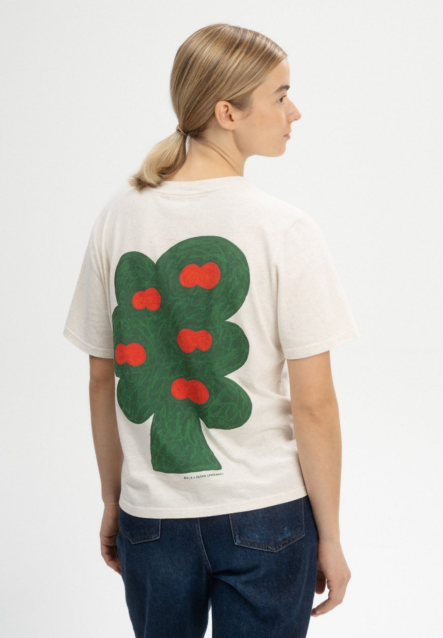 

Футболка MELA JOSHA, Cream Melange Succo Di Mela/Beige