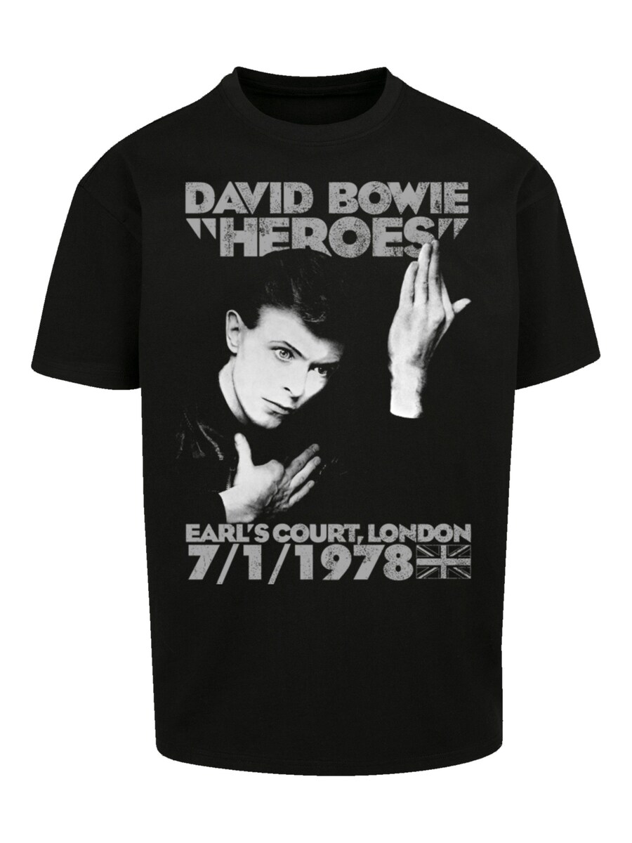 

Рубашка F4NT4STIC David Bowie Earls Court Heroes, черный