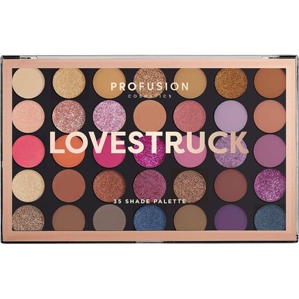 

Палетка теней для век Lovestruck 35 Shade Master, многоцветная, Profusion Cosmetics