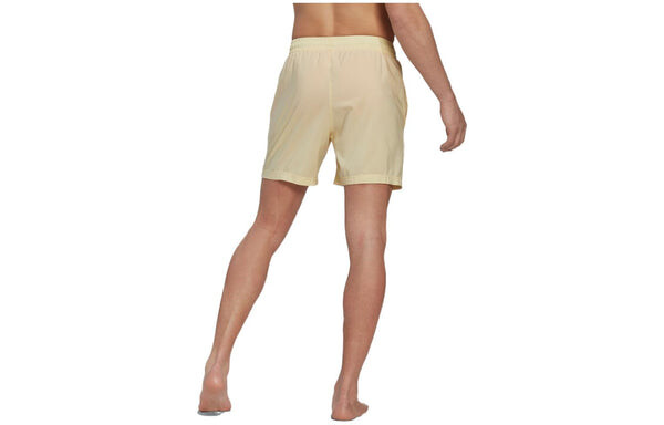 Шорты men's originals solid color breathable straight casual sports shorts amber yellow Adidas, мультиколор — фото 2