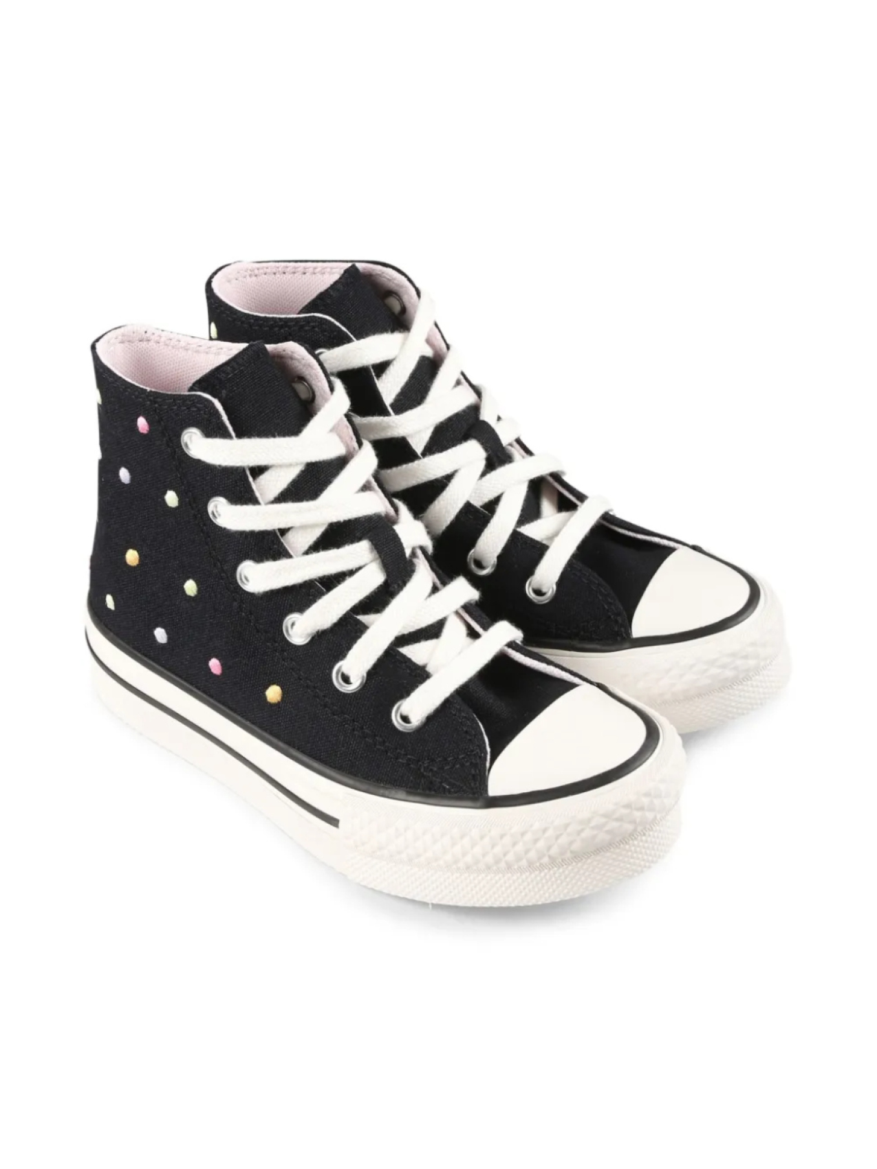

Высокие кеды Chuck Taylor All Star с горошинами Converse Kids, черный