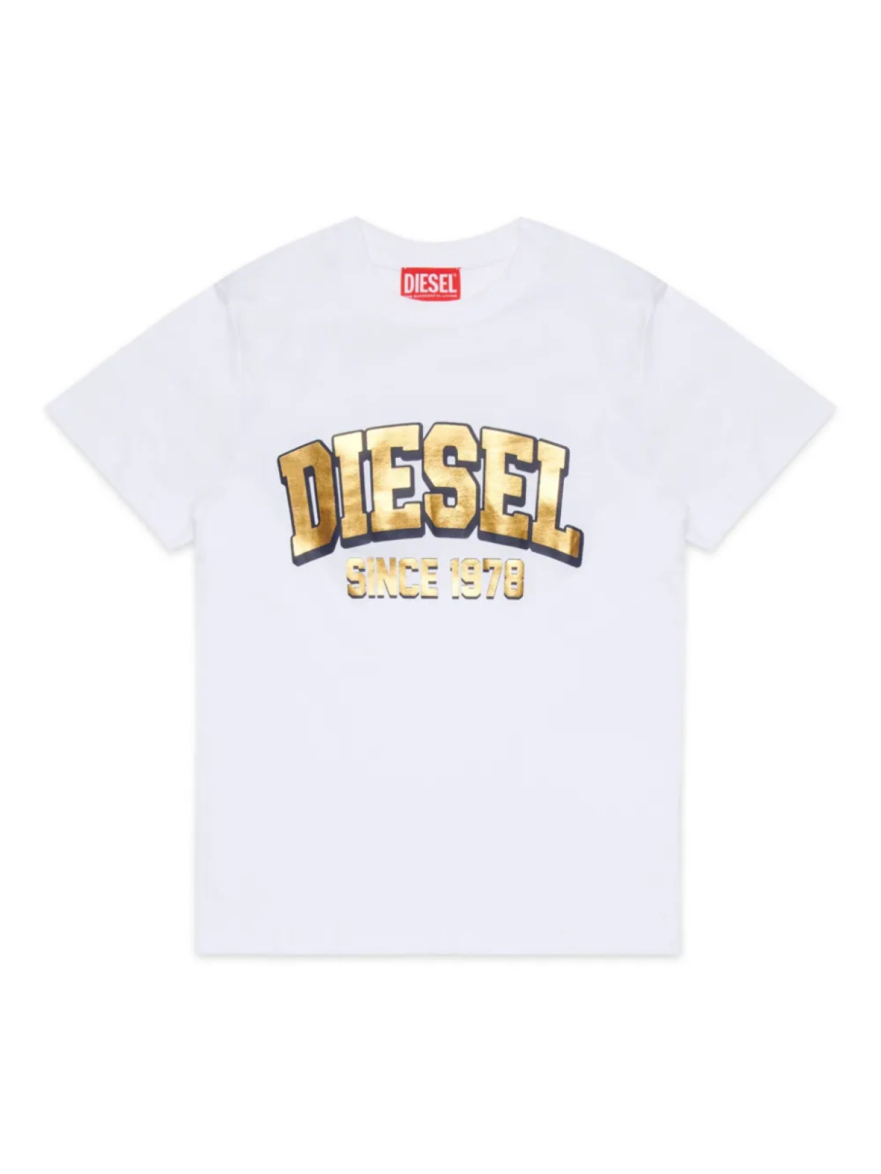

Diesel Kids футболка с логотипом, белый