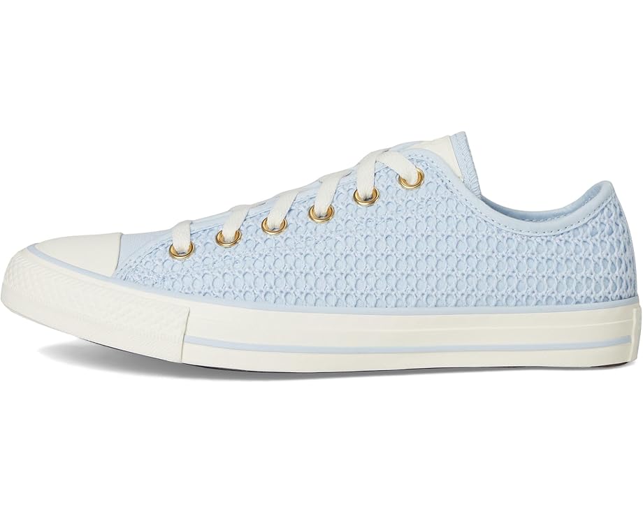 Кроссовки Converse Chuck Taylor All Star Low Top Sneaker, цвет Blue Supermoon/Egret/Gold — фото 4