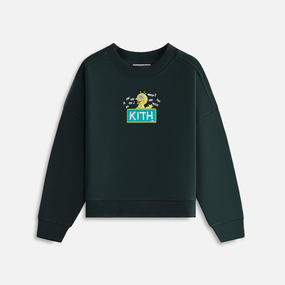 

Свитер Kith Kids for Sesame Street Big Bird Nelson Crewneck, цвет Stadium
