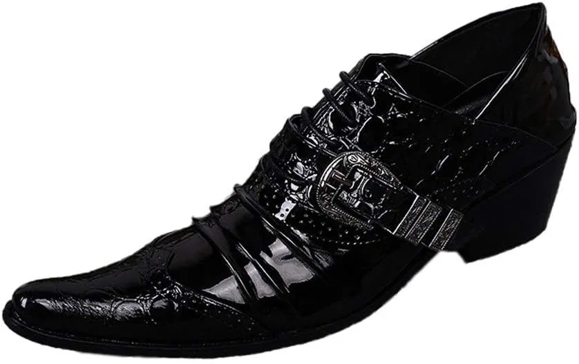 Туфли классические из натуральной кожи, Black PUGHGAETZF