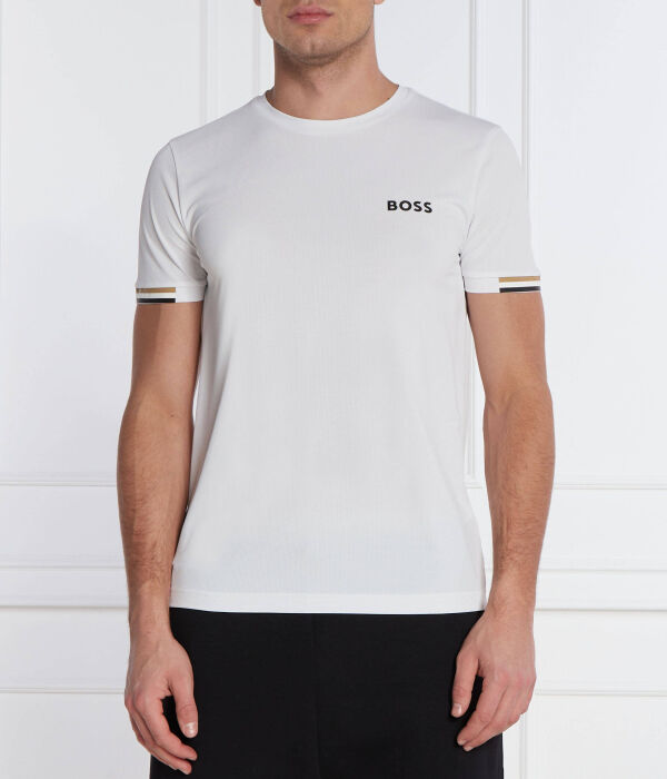 

Футболка Boss x Matteo Berrettini Slim fit Boss Green, белый