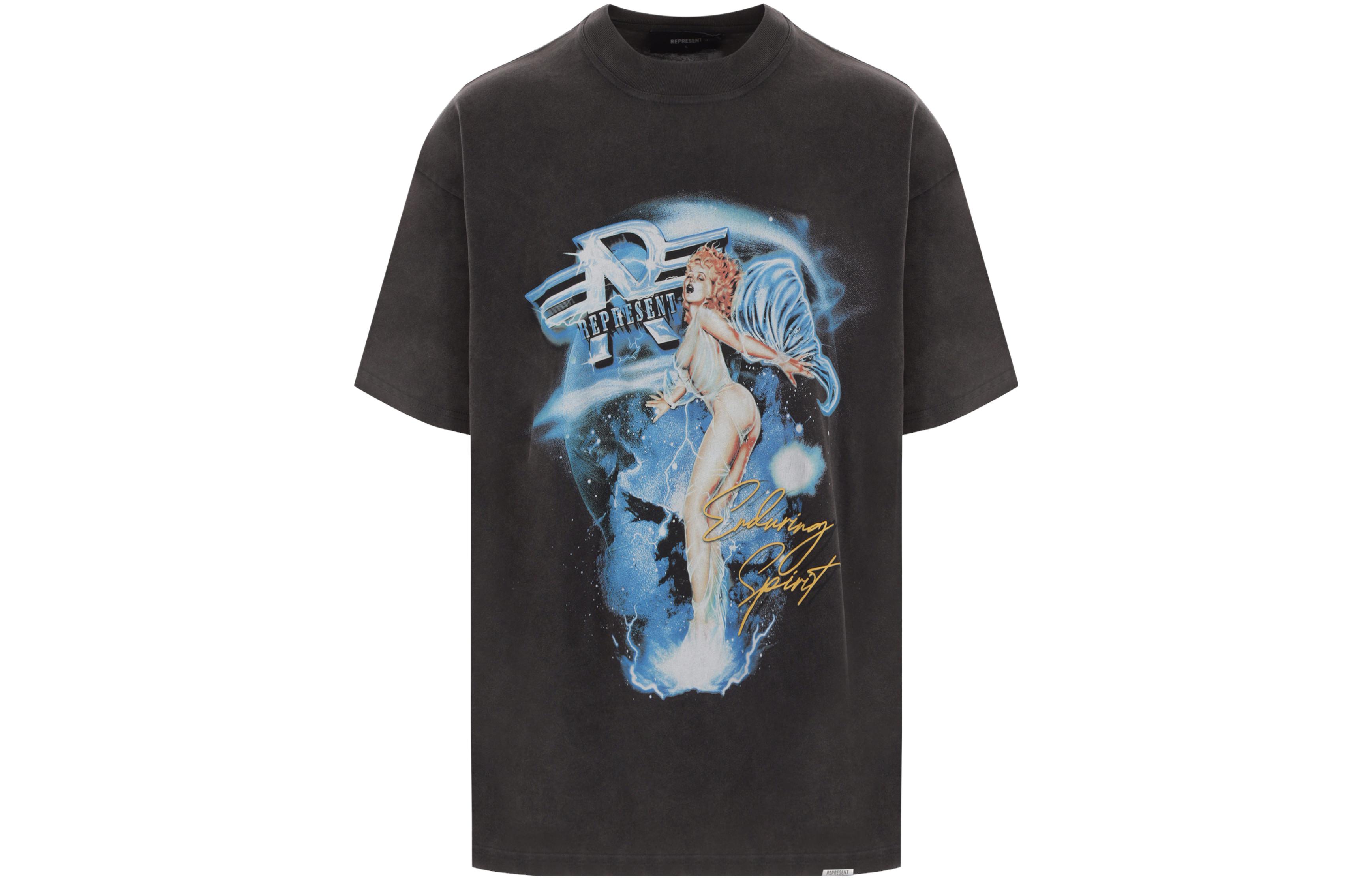 

Мужская футболка Enduring Spirit, серая, SS23 REPRESENT, серый