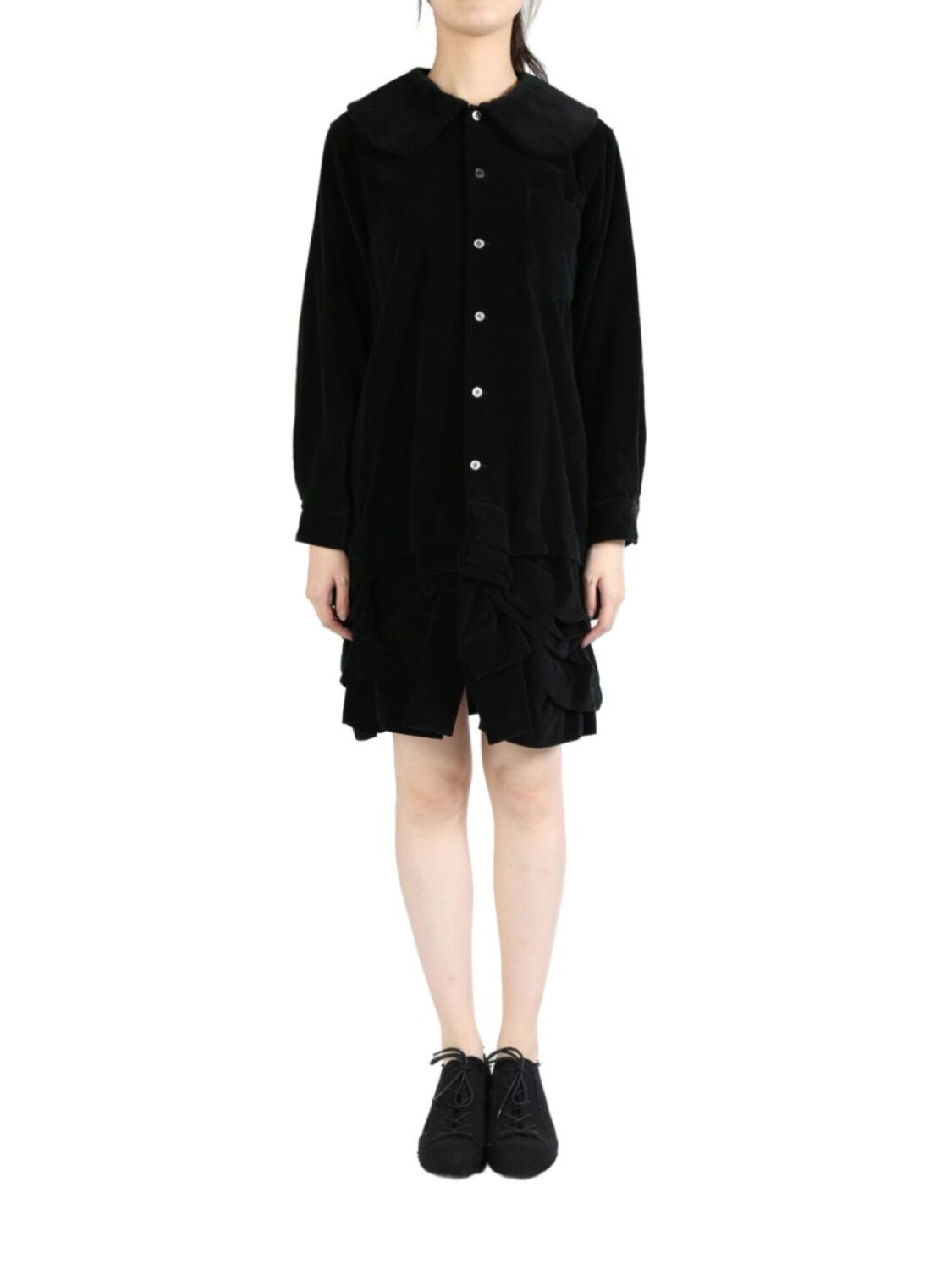 

Платье с оборками Comme Des Garçons Comme Des Garçons, черный
