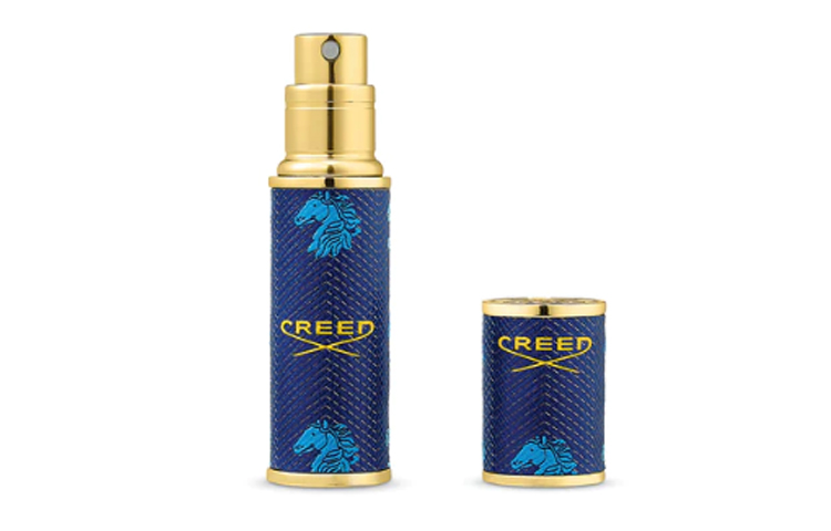 

Дорожный атомайзер для духов Creed Refillable Travel Perfume Atomizer синий, 5 мл