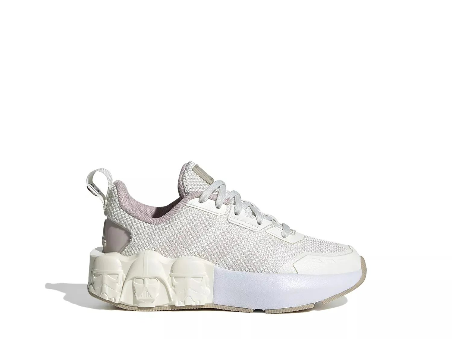Кроссовки Adidas Star Wars Runner — детские, кремово-белые — фото 3