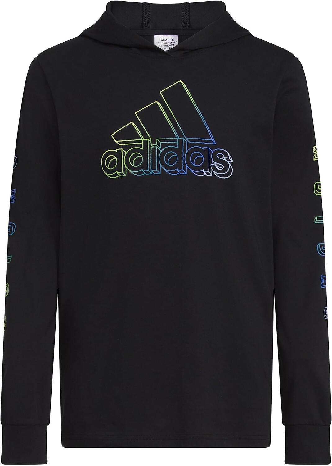 

Футболка Adidas Pro Lineage Hooded Tee, цвет Black Multi