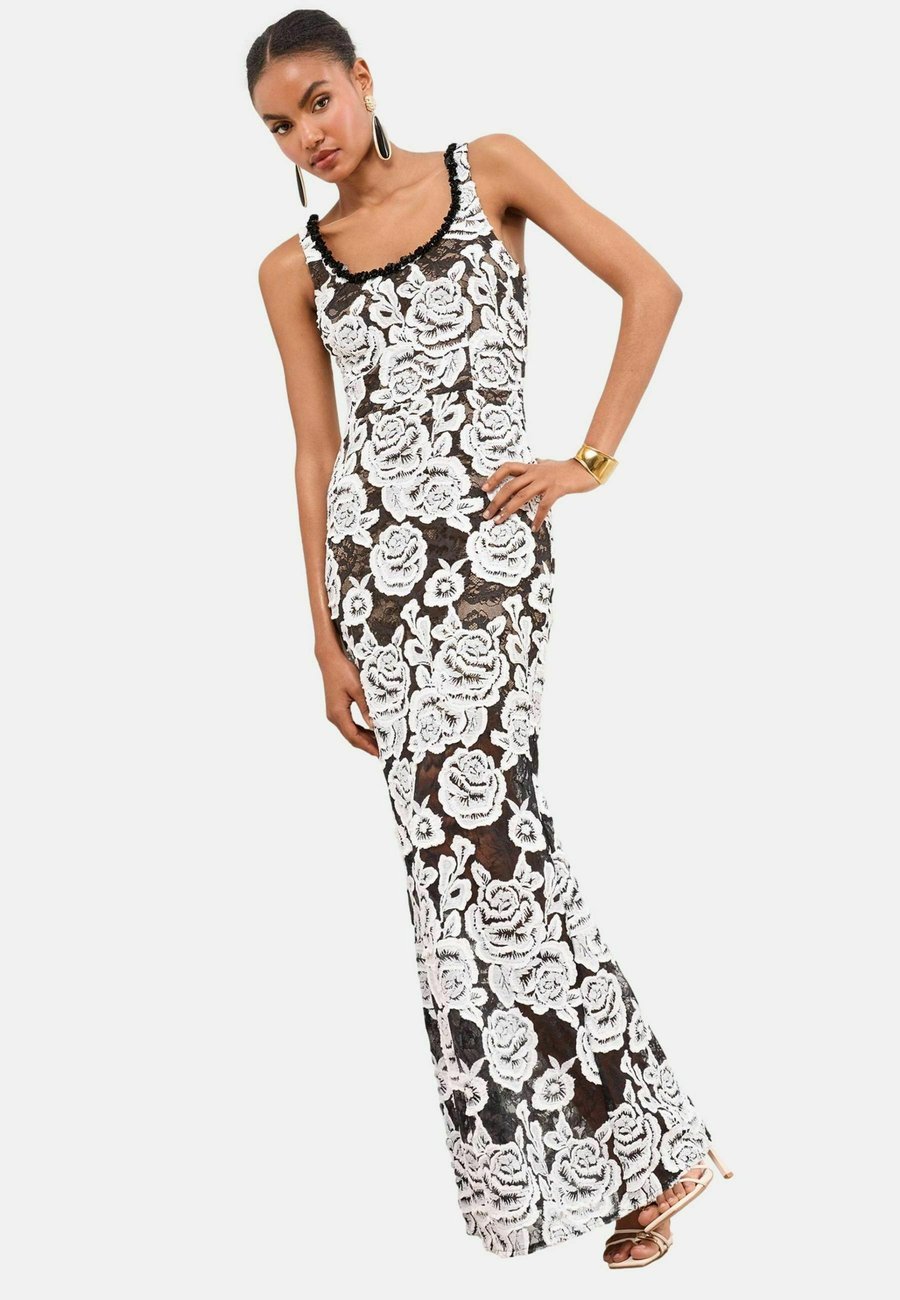 

Платье Lipsy Maxi dress, Black White/Black