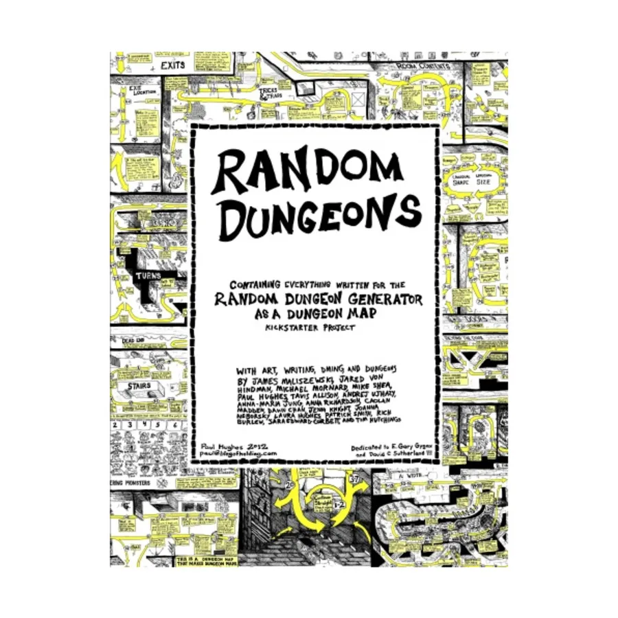 

Random Dungeons, Role Playing Games (Paul Hughes), мягкая обложка