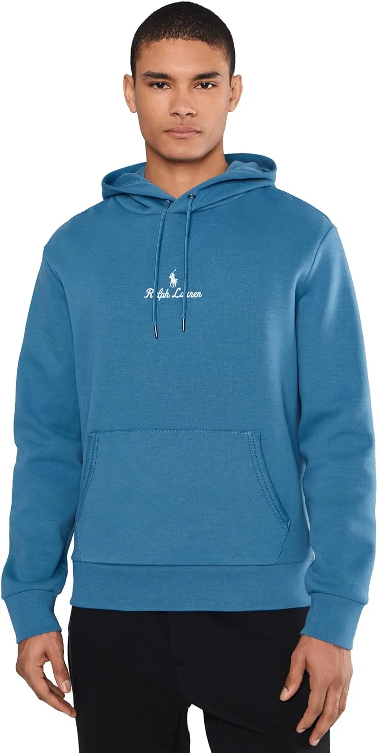 Худи мужское с логотипом POLO RALPH LAUREN, Delta Blue