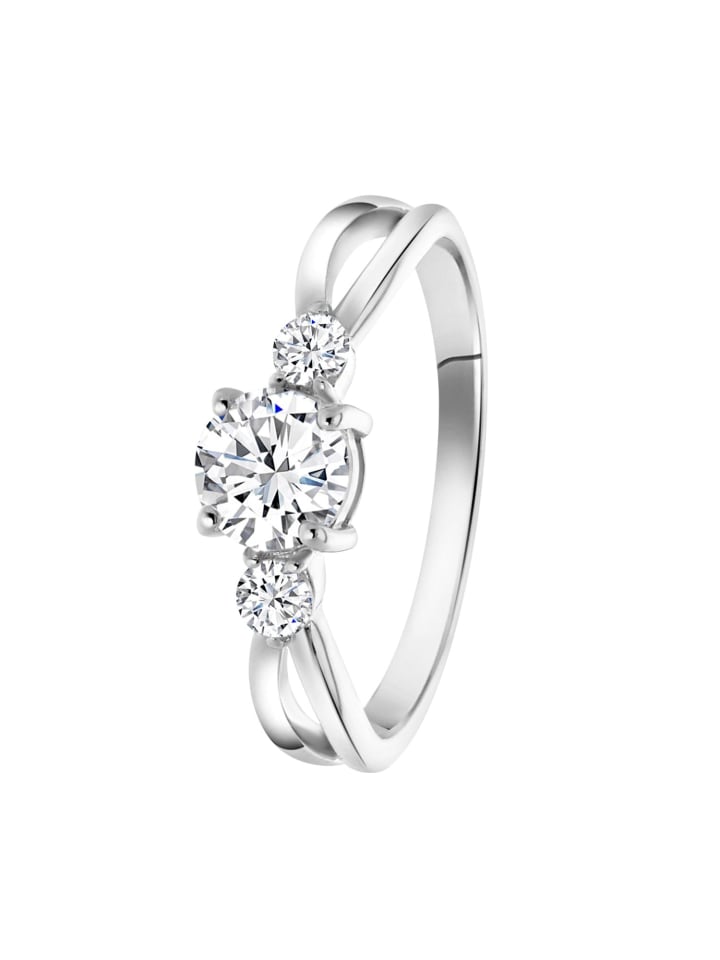 

Lucardi Круглое кольцо из стерлингового серебра 925 пробы