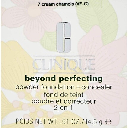 Крем для лица Clinique — Beyond Perfecting Powder Foundation And Concealer 07 Cream Chamois, 14.5 г — фото 2