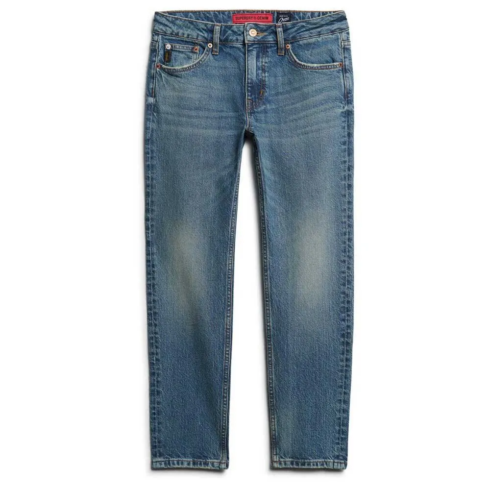 

Джинсы Superdry Vintage Mid Rise Slim Fit, синий