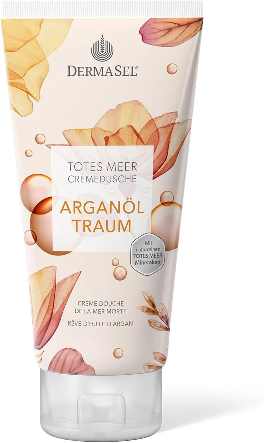 Крем-гель для душа DERMASEL Dead Sea Argan Oil Dream Cream Shower, 200 мл Dermasel