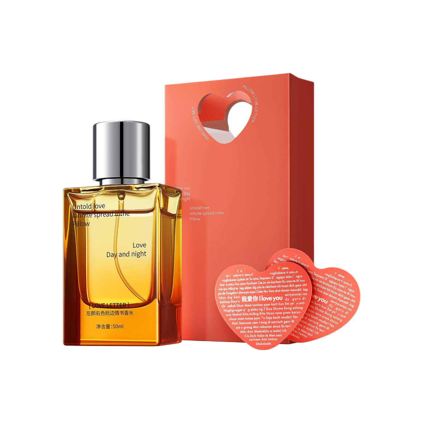 

Туалетная вода love letter 50 мл в деревянной шкатулке-тумбочке MANCOES