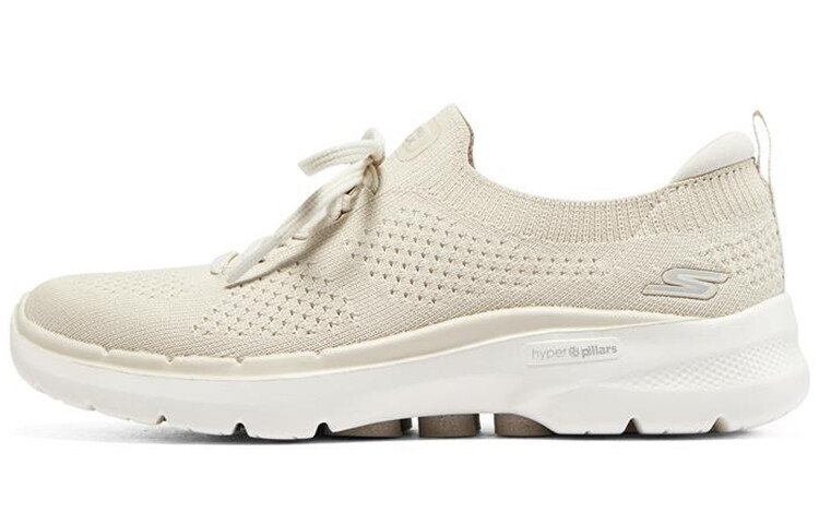 

Skechers Go Walk 6 Lifestyle Shoes Women's Low-top Natural
