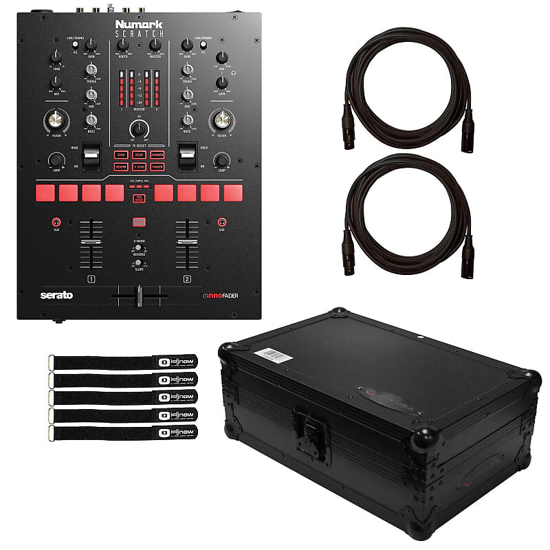 

Микшер Numark Numark Scratch 24 Bit 2-Ch Professional Serato DJ Mixer w Software & Black Case