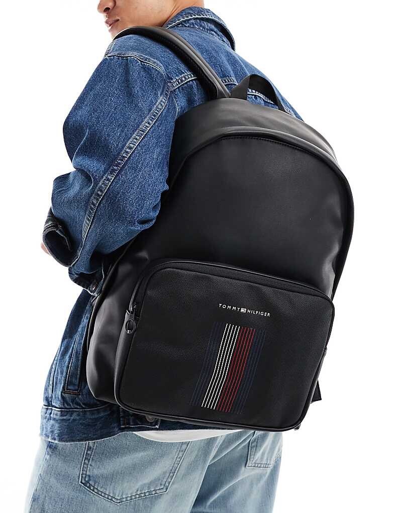 

Черный рюкзак Tommy Hilfiger Foundation