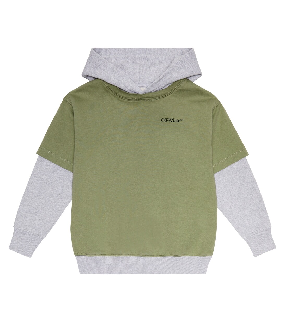 

Худи Double Scribble Off-White, белый