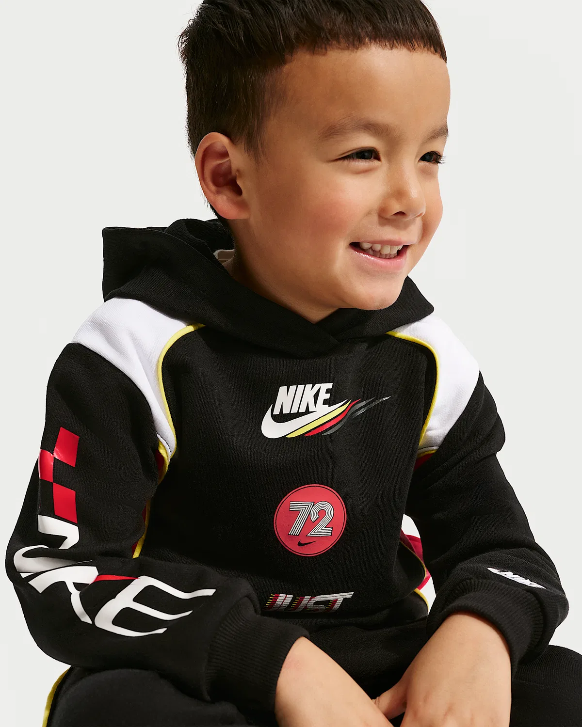 Детская толстовка Victory Lap Nike Sportswear, Black — фото 3