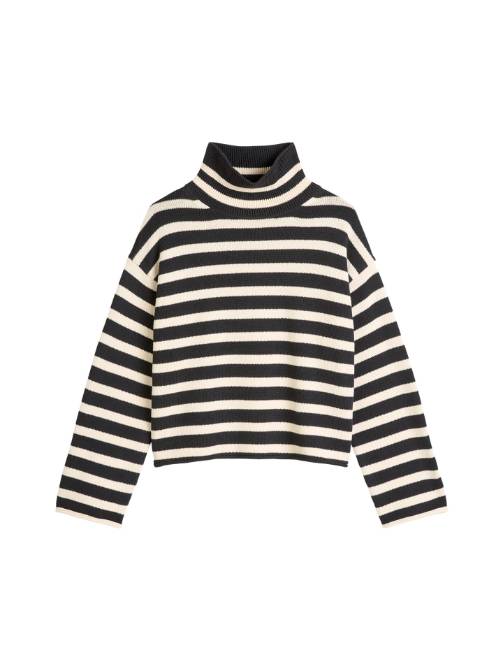 

Marc O'Polo Свитер с высоким воротником стандартного размера, темно-синий