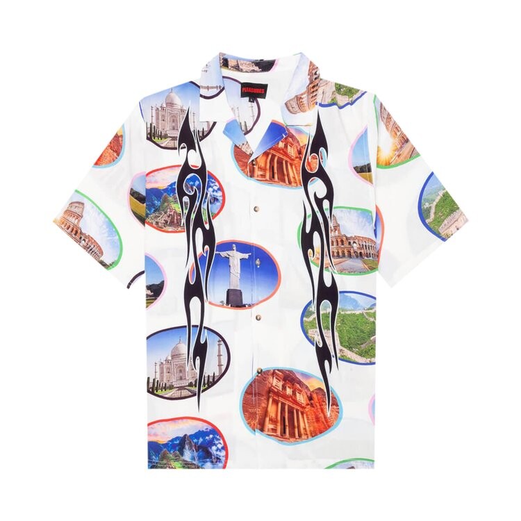 

Рубашка Pleasures 7 Wonder Camp 'White', белый