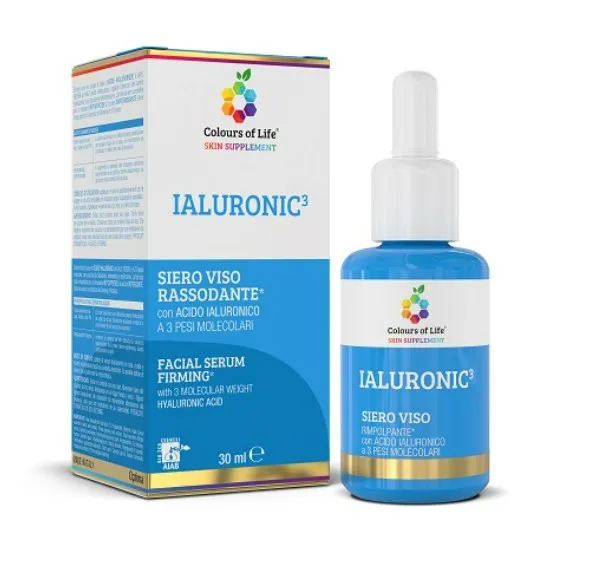 

Ialuronic3 Face Serum 30 мл Укрепляющая сыворотка для лица с гиалуроновой кислотой Colours Of Life