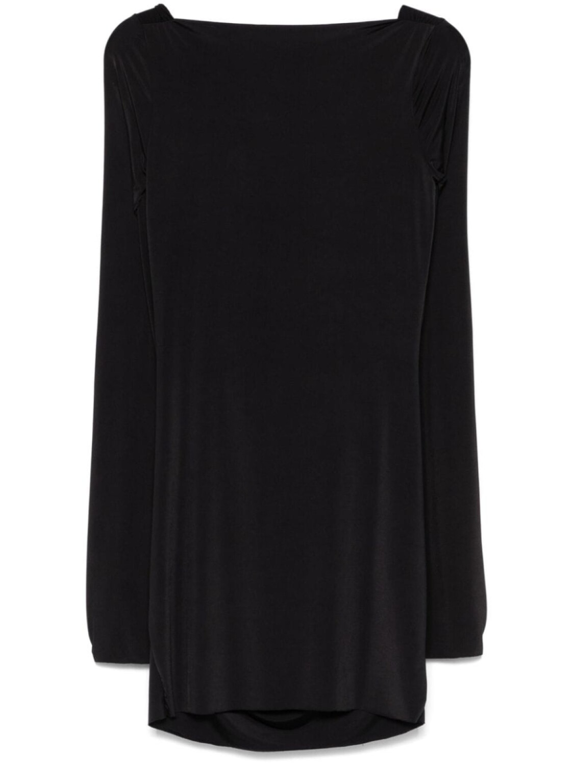 

Платье мини с драпировкой из коллаборации с Rue Ra Atu Body Couture, черный