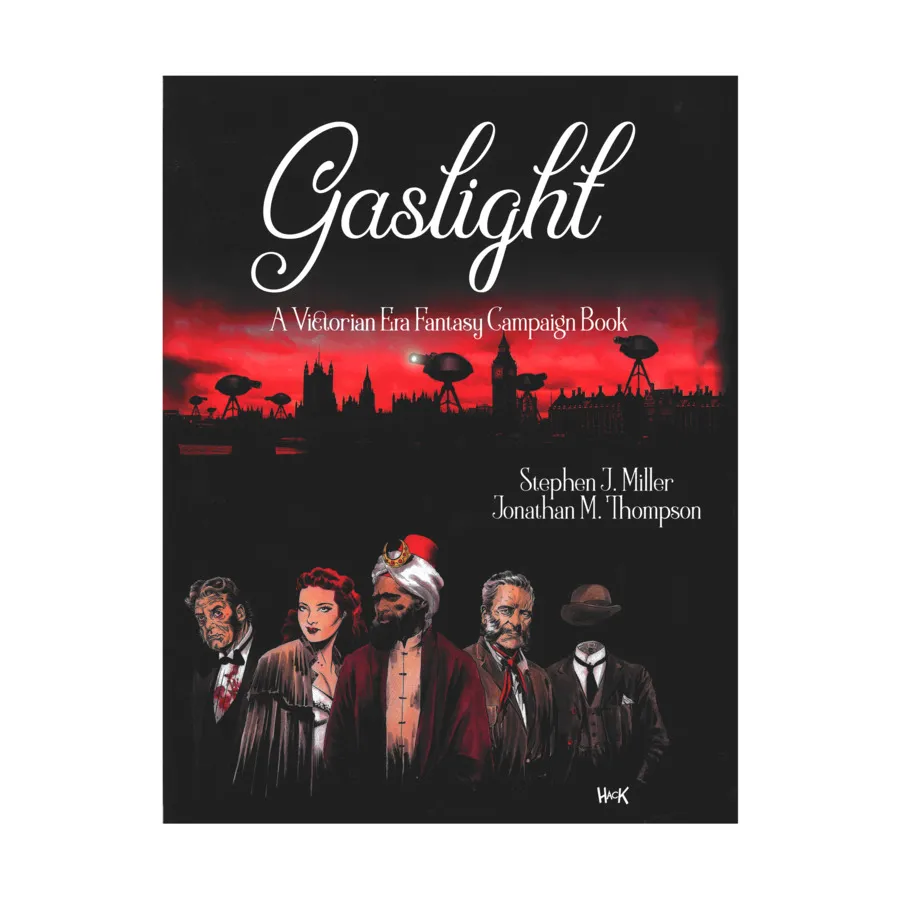 

Gaslight (5th Edition), Role Playing Games (Battlefield Press), твердый переплет