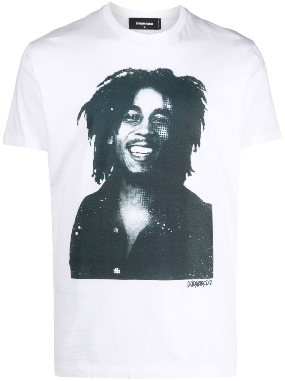

Dsquared2 футболка Bob Marley, белый