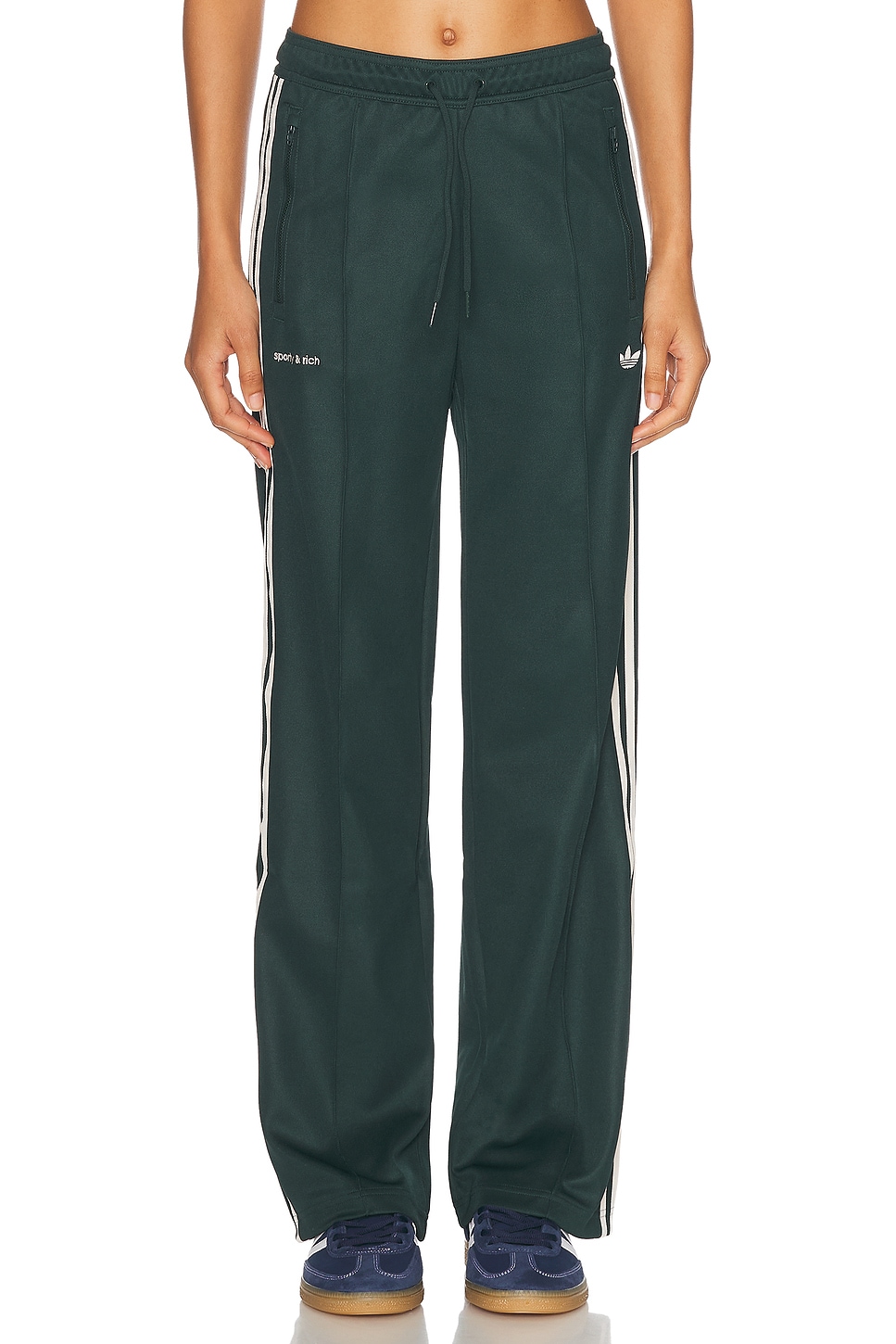 

Широкие брюки Sporty & Rich Adidas Originals, Green