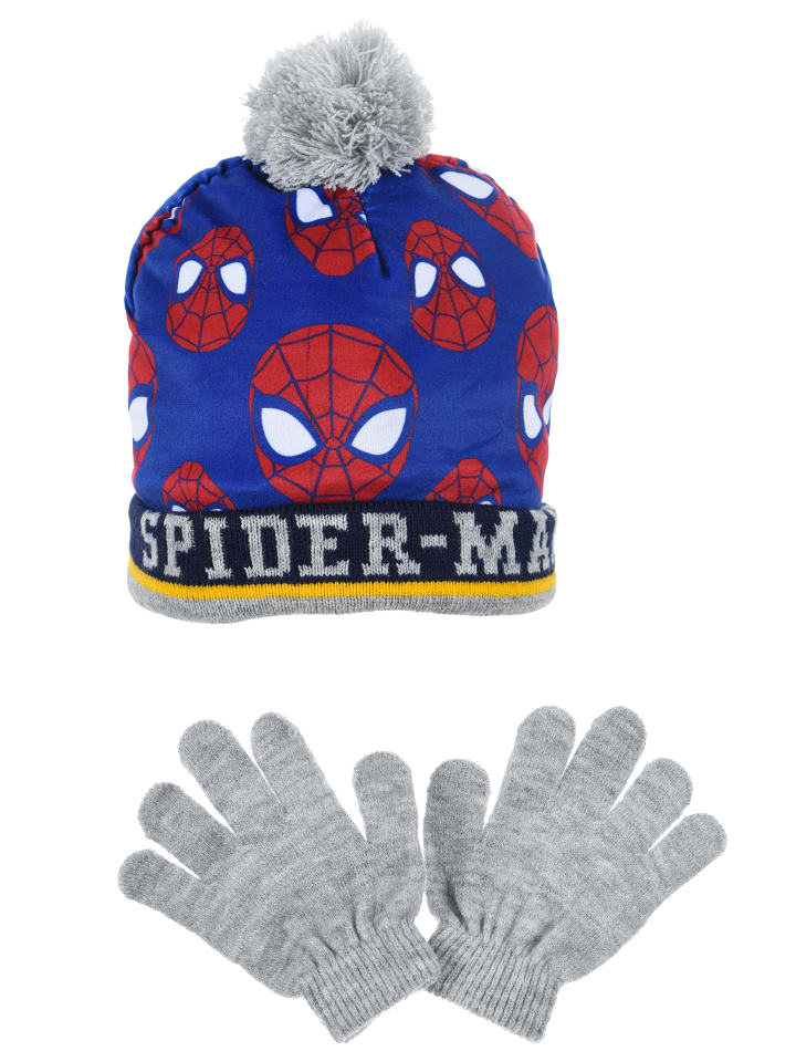 

Шапка Spiderman, серый