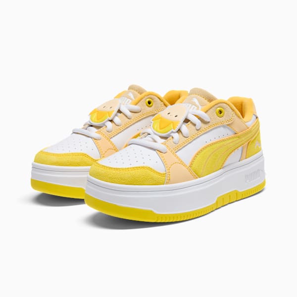

Кроссовки на платформе для больших детей Puma X Squishmallows Rebound Femme Junie, желтый