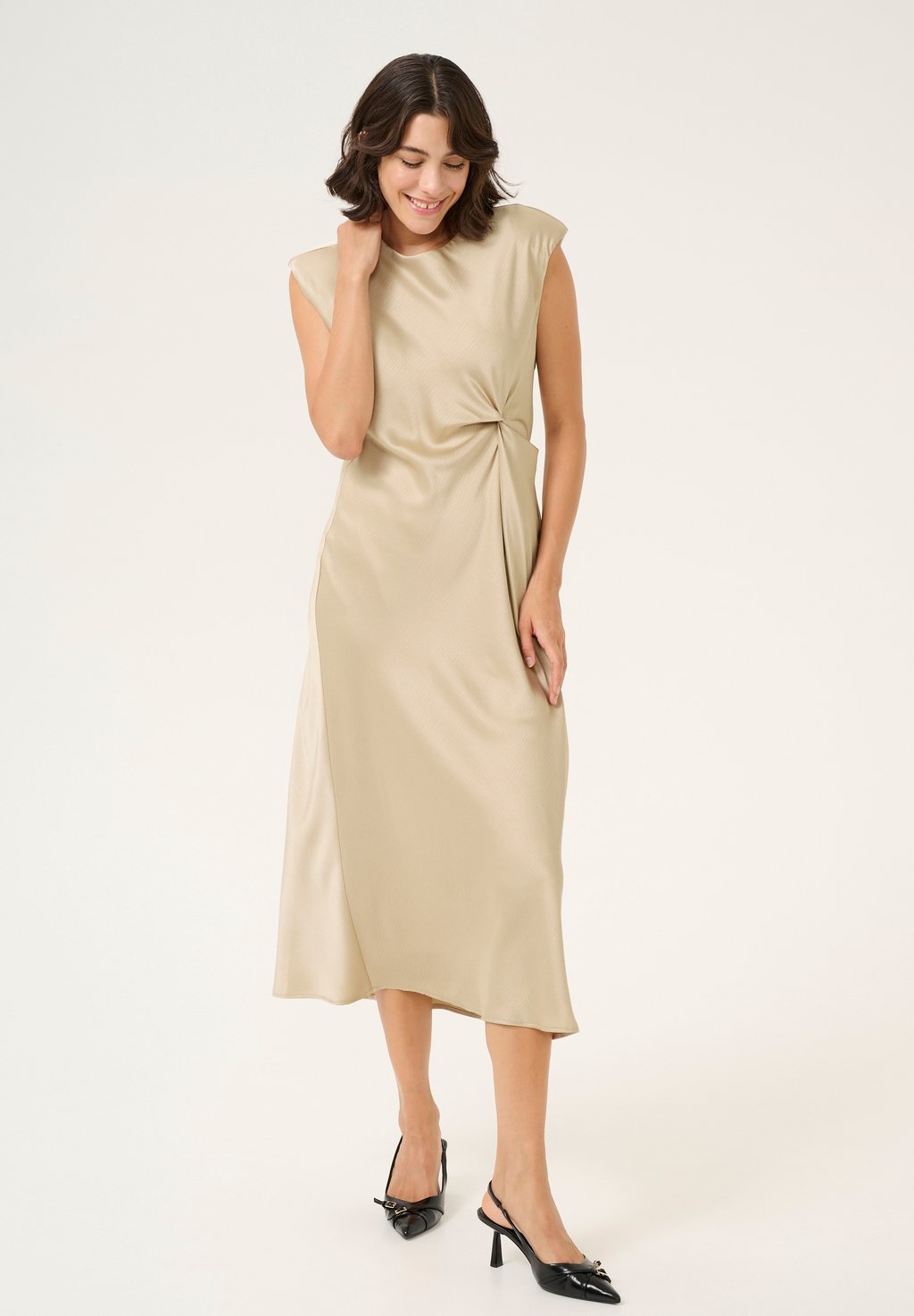 

Платье макси KAFFE KAPRISTINA DRESS - Cocktail dress / Party dress, песочный