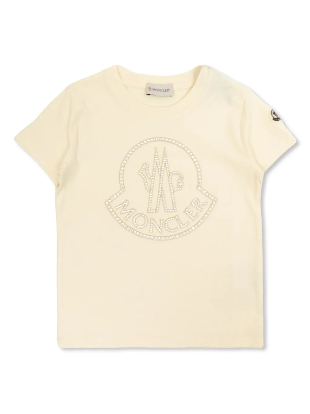 

Футболка с логотипом Moncler Enfant, нейтральный