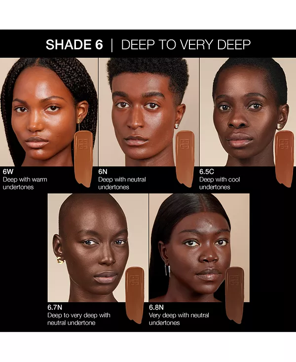 Prisme libre сыворотка для сияния, размывающая и увлажняющая основа, 1 унция. Givenchy, 6n deep with neutral undertones — фото 3