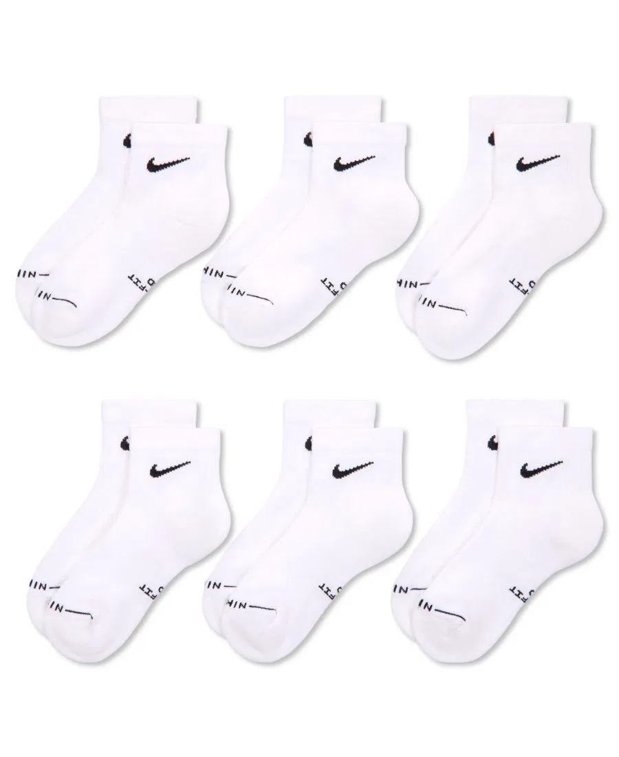 Мужские повседневные высокие носки (6 пар) Nike, белый — фото 2