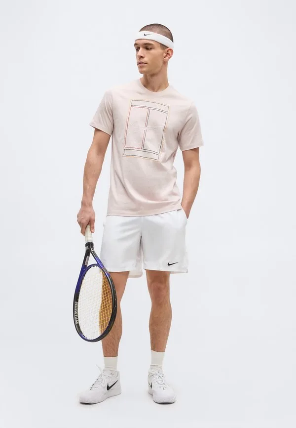 Футболка nikecourt с принтом heritage Nike Performance, Silt Red — фото 2
