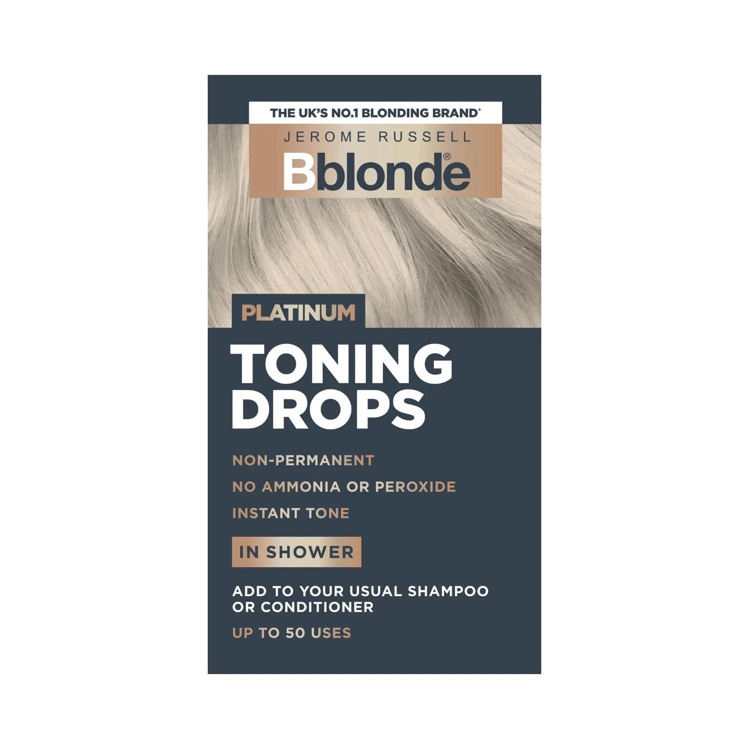 Платиновые тонирующие капли «Bblonde Platinum Toning Drops» от Jerome Russell, 50 мл Jerome Russell, Platinum