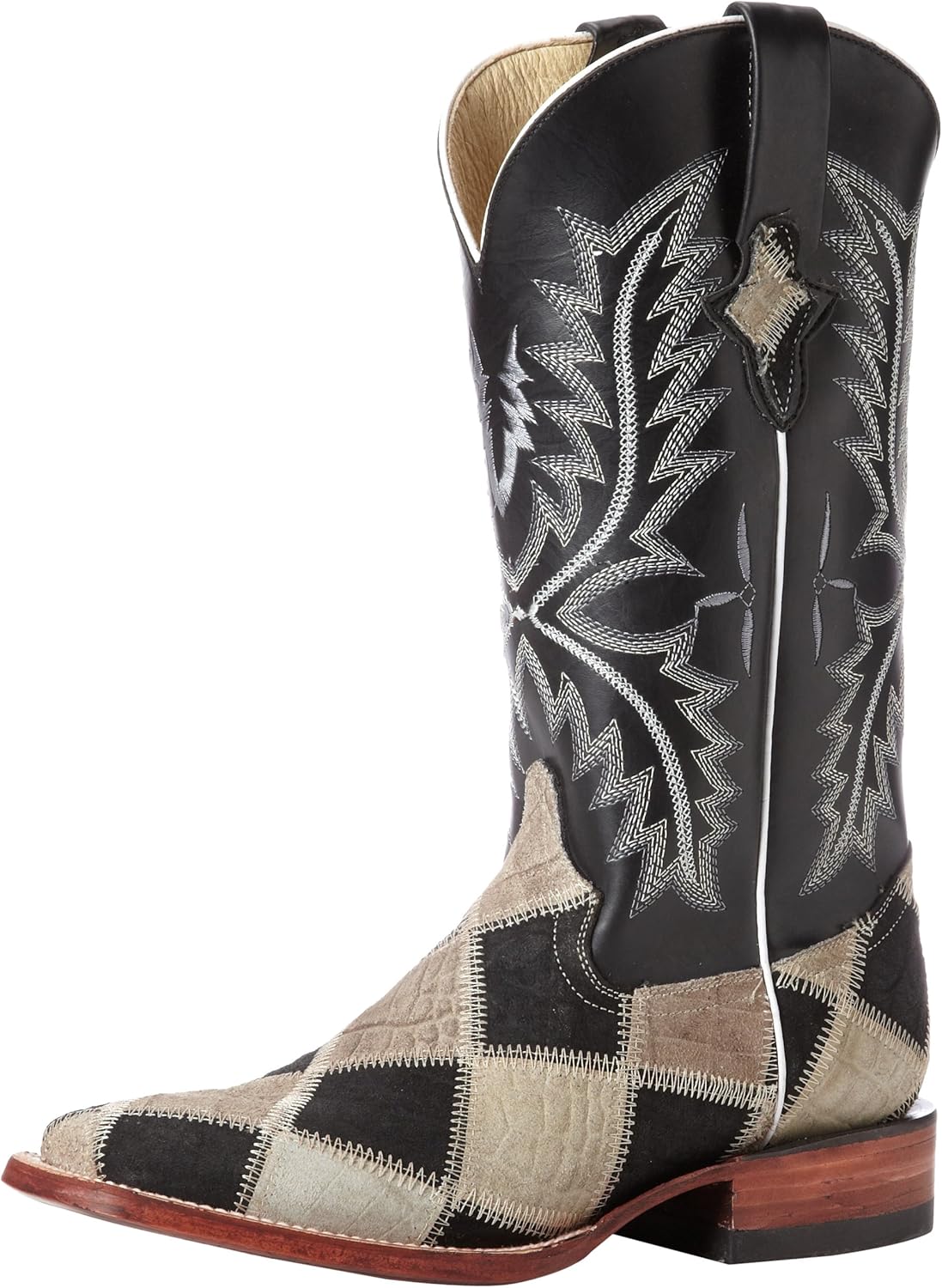 

Женские ковбойские сапоги Ferrini с клапанным дизайном Ferrini Italia, черный/серый