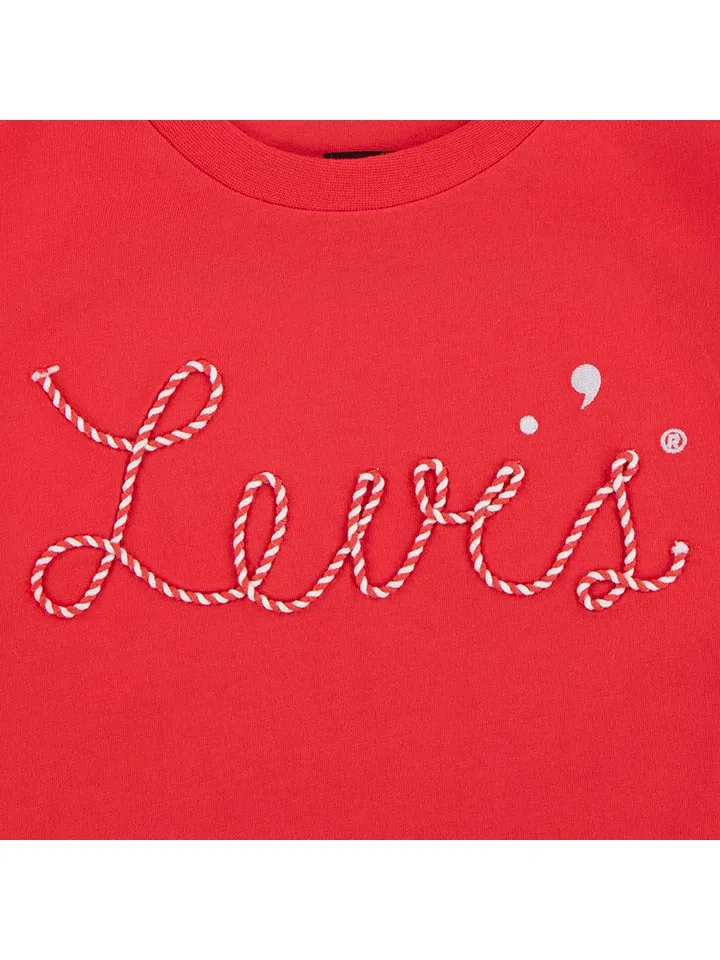 Футболка детская Levi's Kids, красный — фото 3