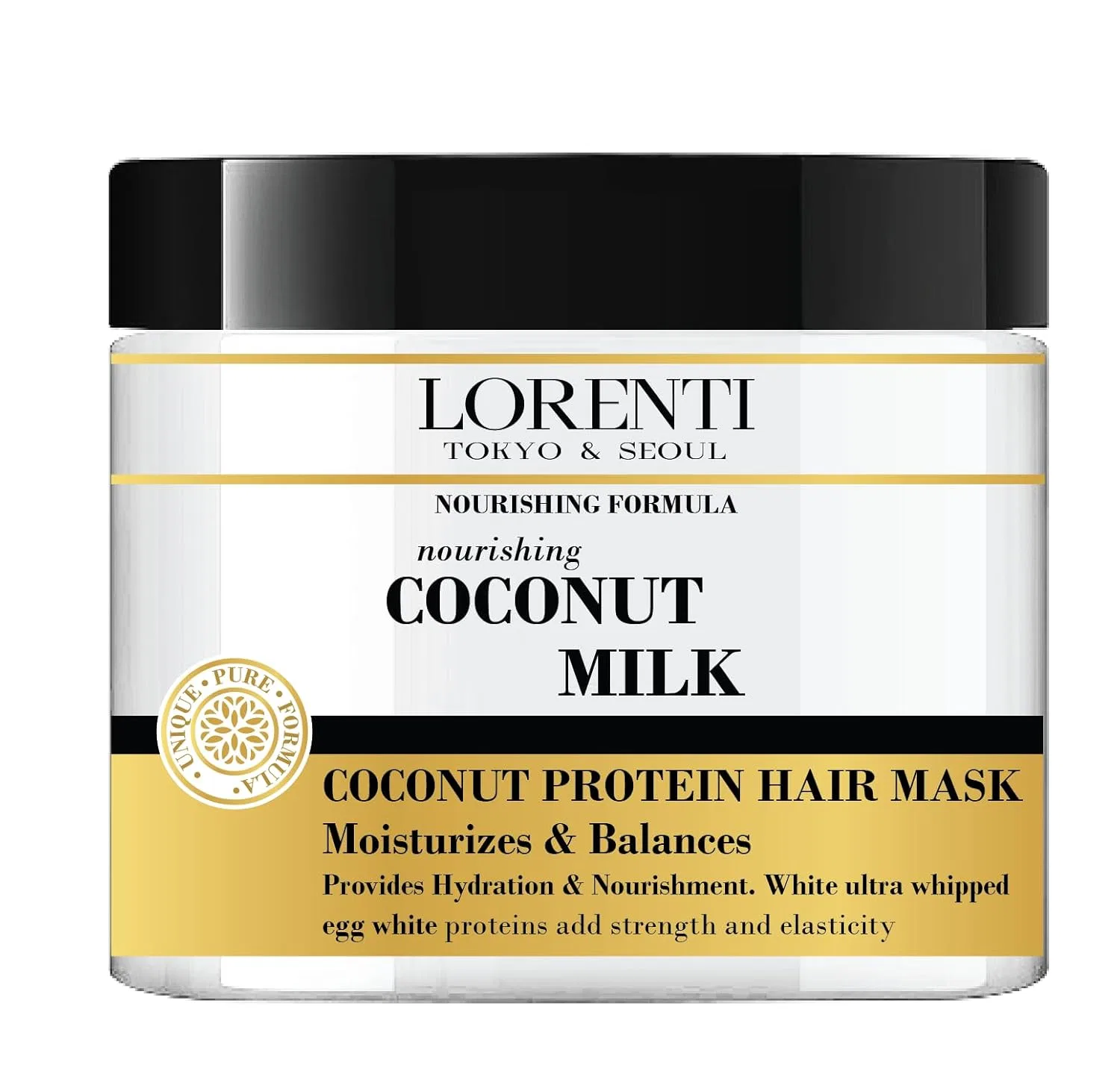 Маска для волос с кокосовым молоком LORENTI TOKYO & SEOUL Lorenti, White
