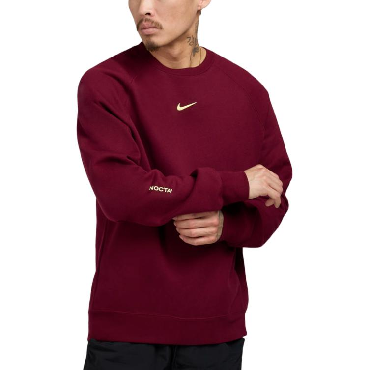 Носка мужская флисовая толстовка CS Nike, красный — фото 3